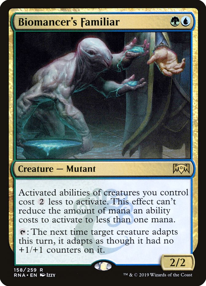 Biomancer's Familiar [Ravnica Allegiance] | Card Merchant Takapuna