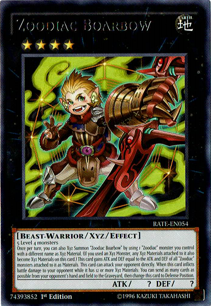 Zoodiac Boarbow [RATE-EN054] Rare | Card Merchant Takapuna