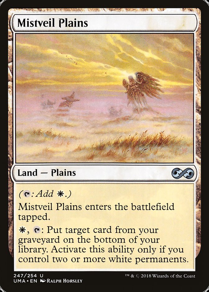 Mistveil Plains [Ultimate Masters] | Card Merchant Takapuna