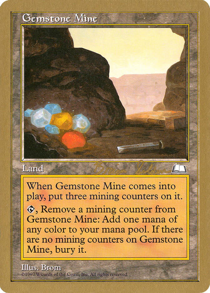 Gemstone Mine (Brian Selden) [World Championship Decks 1998] | Card Merchant Takapuna