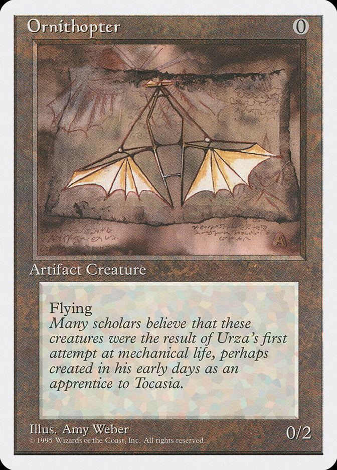 Ornithopter [Fourth Edition] | Card Merchant Takapuna