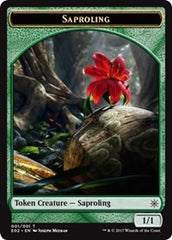 Saproling // Treasure (010) Double-Sided Token [Explorers of Ixalan Tokens] | Card Merchant Takapuna