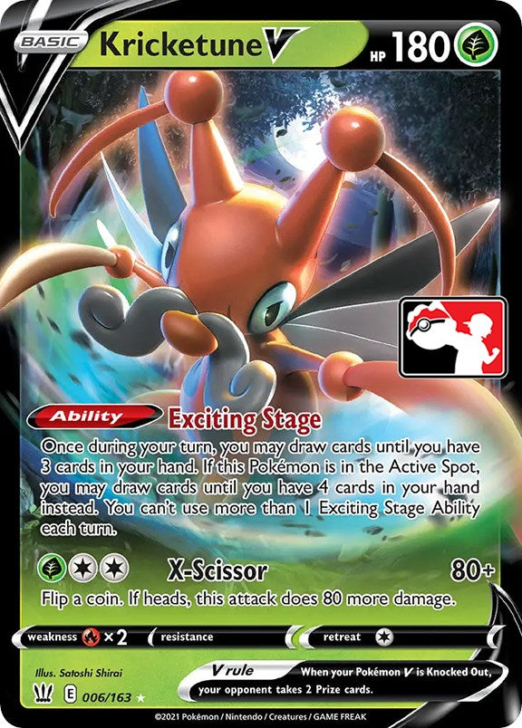 Kricketune V (006/163) [Prize Pack Series One] | Card Merchant Takapuna