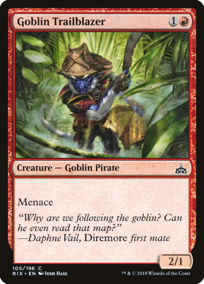 Goblin Trailblazer [Rivals of Ixalan] | Card Merchant Takapuna