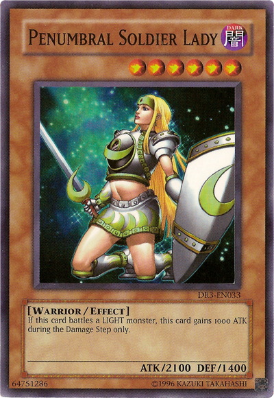 Penumbral Soldier Lady [DR3-EN033] Super Rare | Card Merchant Takapuna