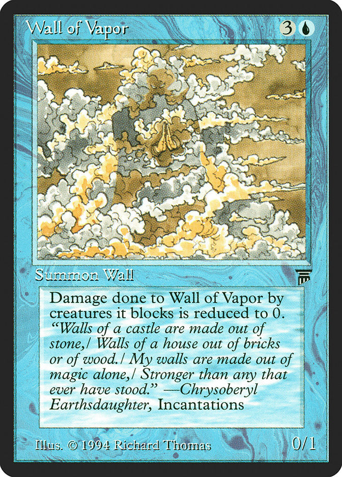 Wall of Vapor [Legends] | Card Merchant Takapuna