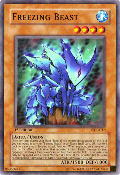 Freezing Beast [MFC-017] Common | Card Merchant Takapuna