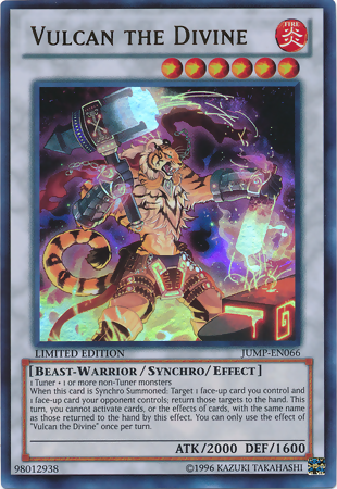 Vulcan the Divine [JUMP-EN066] Ultra Rare | Card Merchant Takapuna