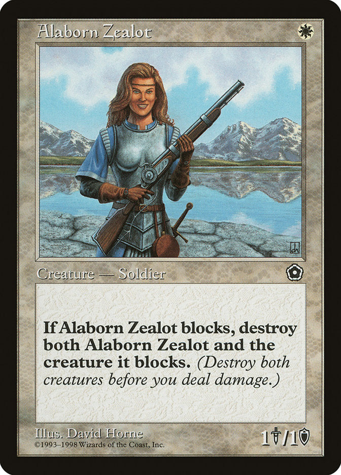 Alaborn Zealot [Portal Second Age] | Card Merchant Takapuna