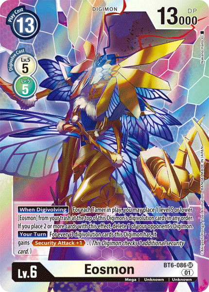 Eosmon [BT6-086] [Double Diamond] | Card Merchant Takapuna