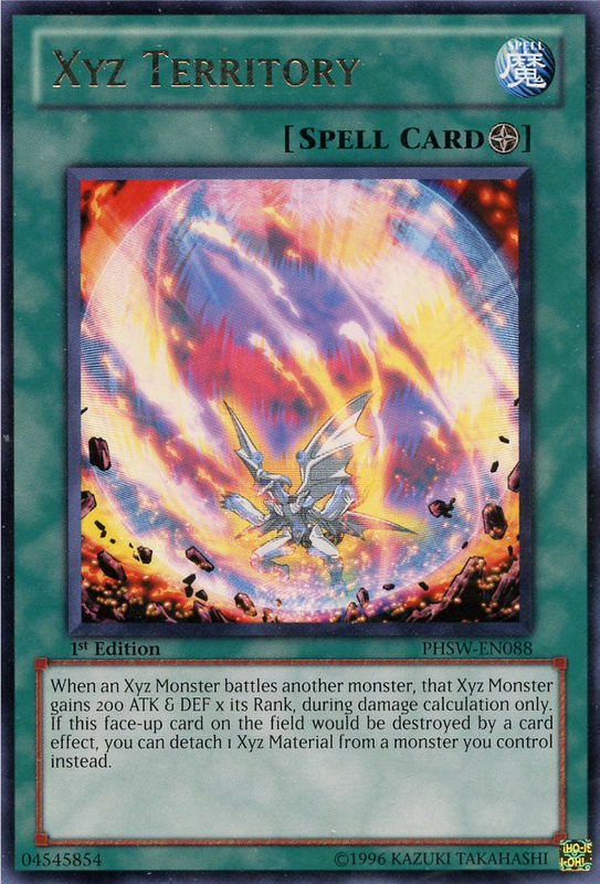 Xyz Territory [PHSW-EN088] Rare | Card Merchant Takapuna