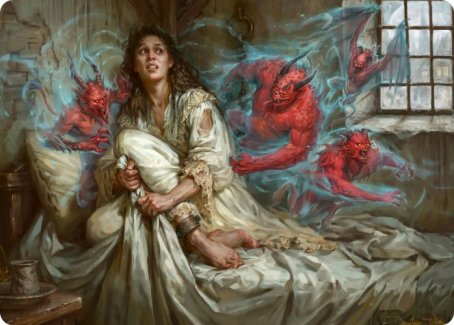 Eruth, Tormented Prophet Art Card [Innistrad: Crimson Vow Art Series] | Card Merchant Takapuna