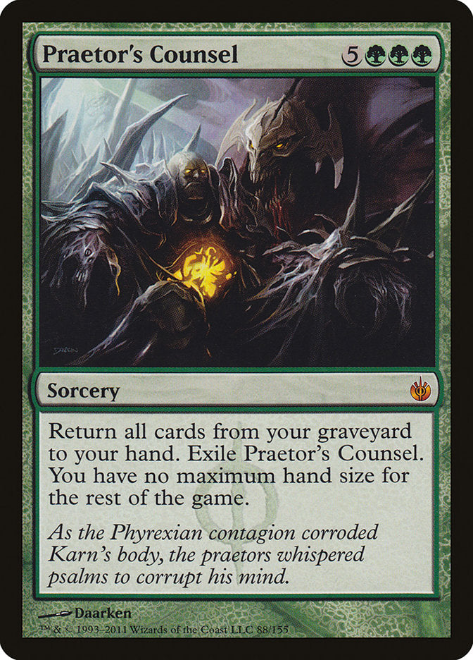 Praetor's Counsel [Mirrodin Besieged] | Card Merchant Takapuna