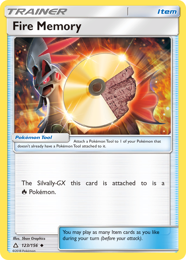 Fire Memory (123/156) [Sun & Moon: Ultra Prism] | Card Merchant Takapuna