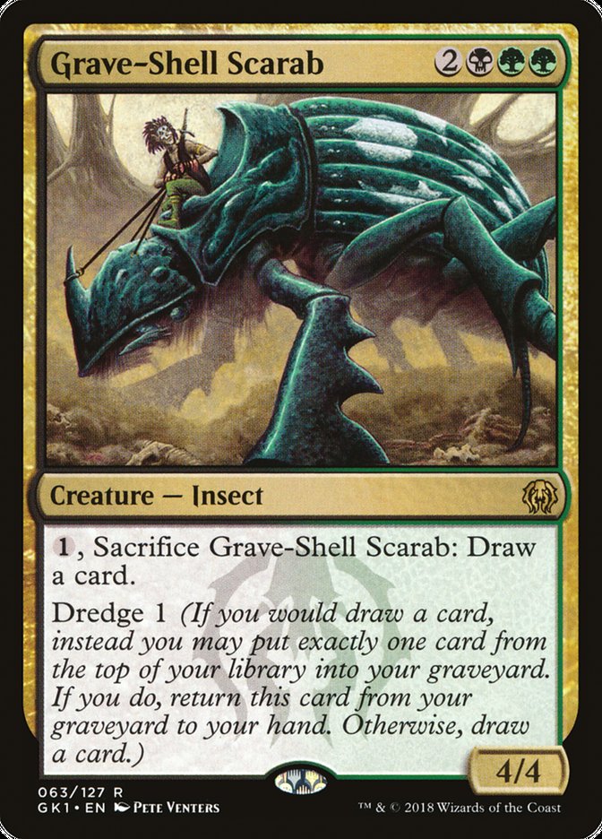 Grave-Shell Scarab [Guilds of Ravnica Guild Kit] | Card Merchant Takapuna