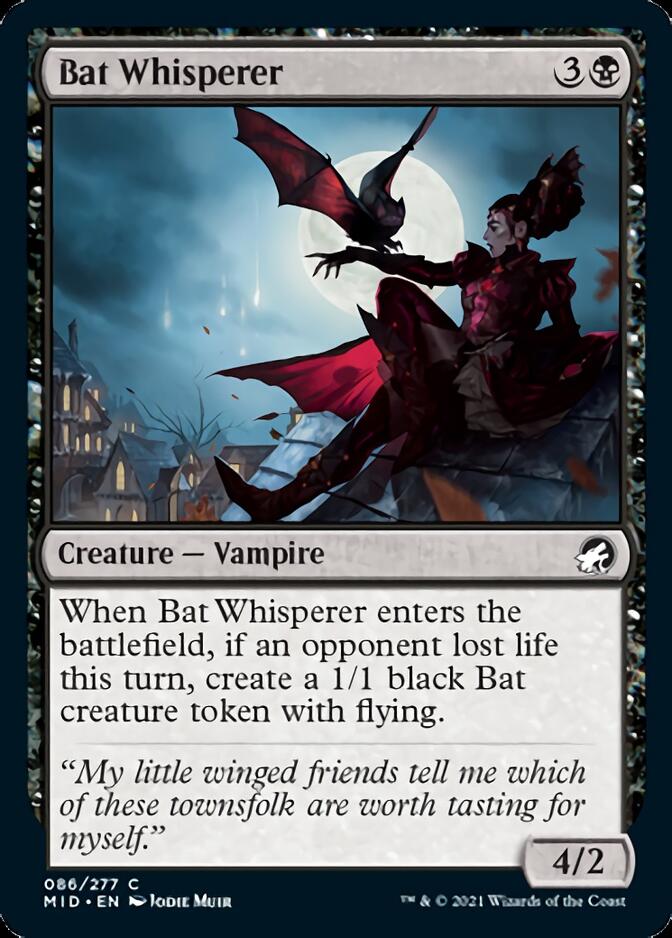 Bat Whisperer [Innistrad: Midnight Hunt] | Card Merchant Takapuna