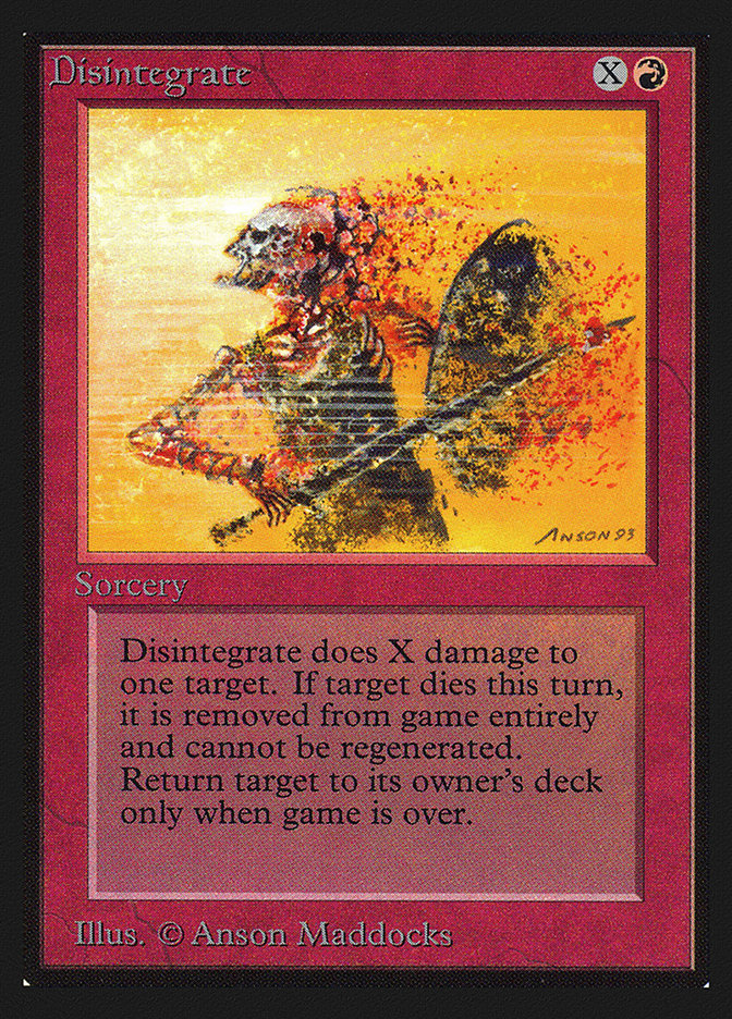 Disintegrate [International Collectors' Edition] | Card Merchant Takapuna