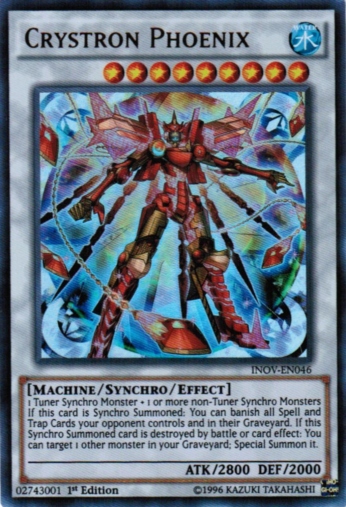 Crystron Phoenix [INOV-EN046] Ultra Rare | Card Merchant Takapuna