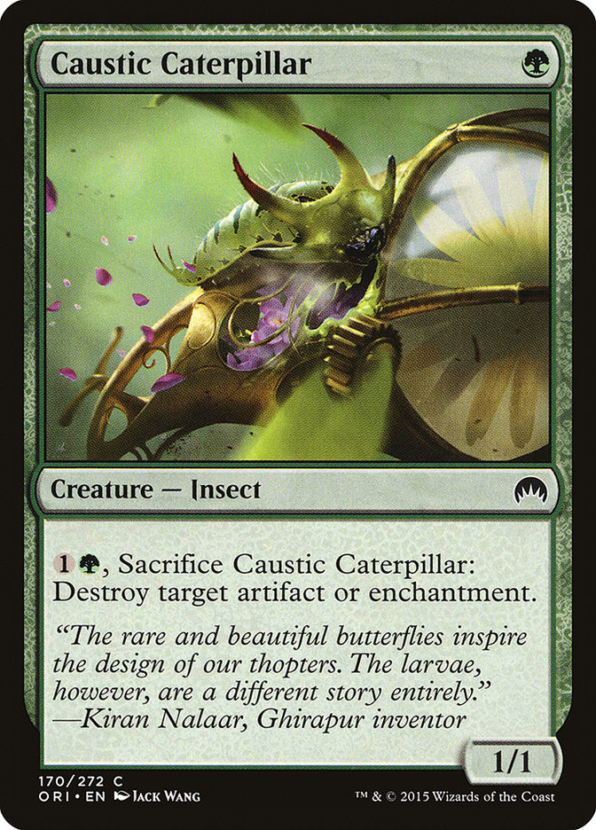 Caustic Caterpillar [Magic Origins] | Card Merchant Takapuna