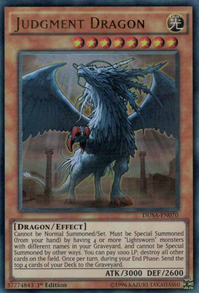 Judgment Dragon [DUSA-EN070] Ultra Rare | Card Merchant Takapuna