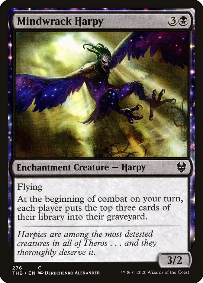 Mindwrack Harpy [Theros Beyond Death] | Card Merchant Takapuna