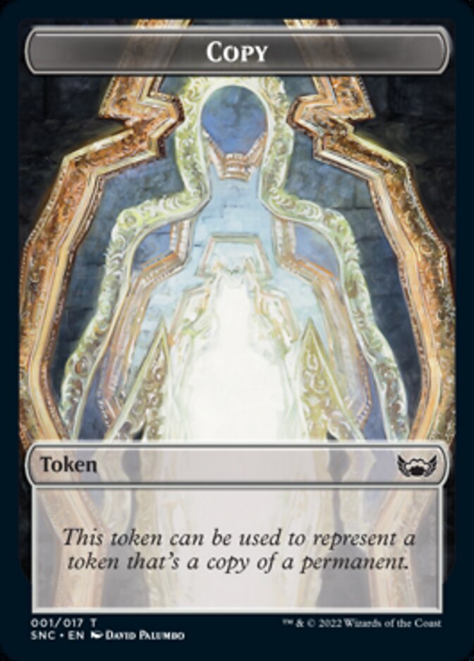 Copy Token [Streets of New Capenna Tokens] | Card Merchant Takapuna