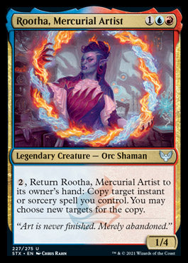 Rootha, Mercurial Artist [Strixhaven: School of Mages] | Card Merchant Takapuna