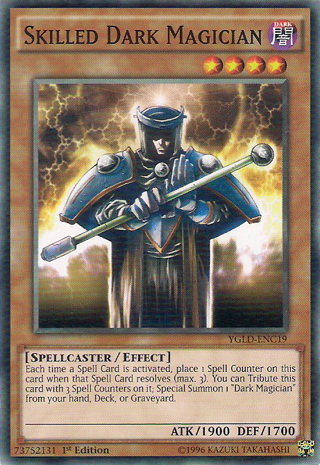 Skilled Dark Magician [YGLD-ENC19] Common | Card Merchant Takapuna