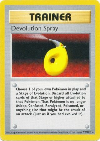 Devolution Spray (72/102) [Base Set Shadowless Unlimited] | Card Merchant Takapuna