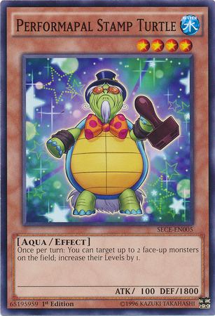 Performapal Stamp Turtle [SECE-EN005] Common | Card Merchant Takapuna