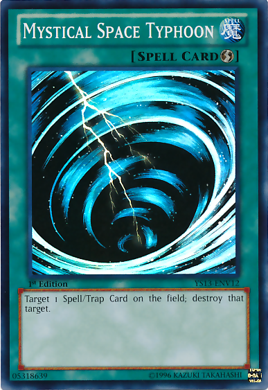 Mystical Space Typhoon [YS13-ENV12] Super Rare | Card Merchant Takapuna