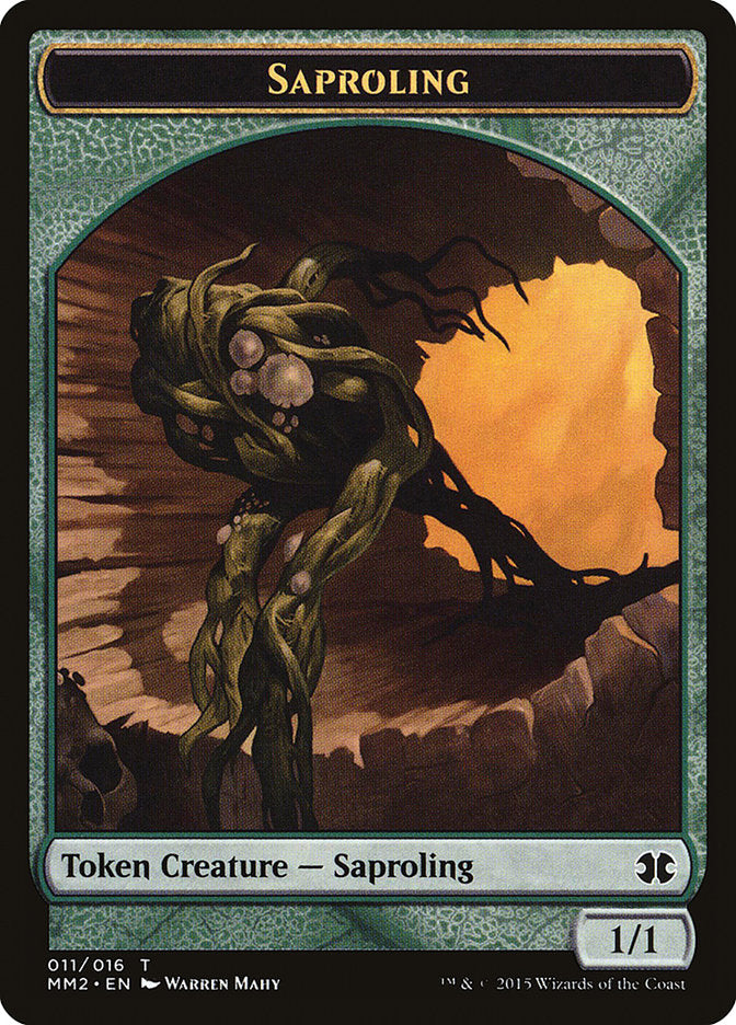 Saproling Token [Modern Masters 2015 Tokens] | Card Merchant Takapuna