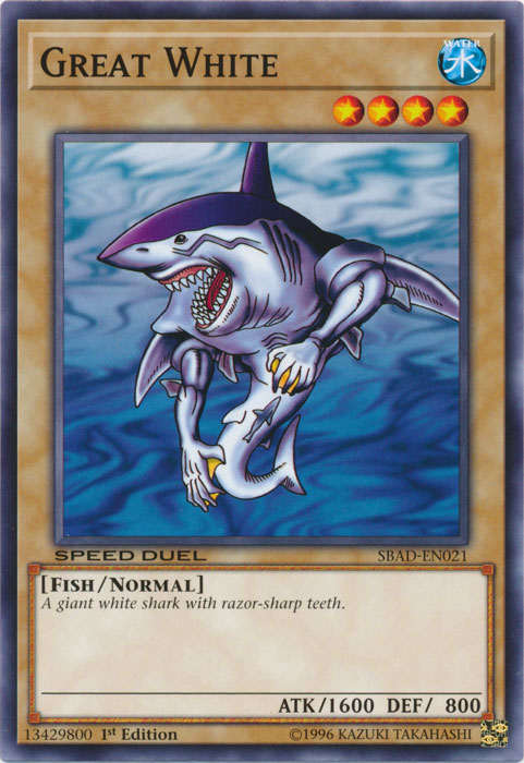 Great White [SBAD-EN021] Common | Card Merchant Takapuna