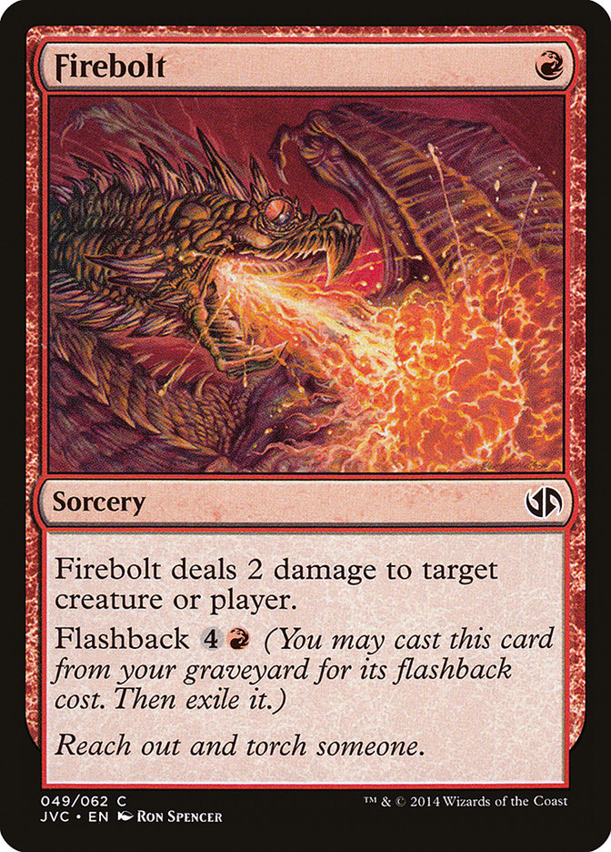 Firebolt [Duel Decks Anthology] | Card Merchant Takapuna