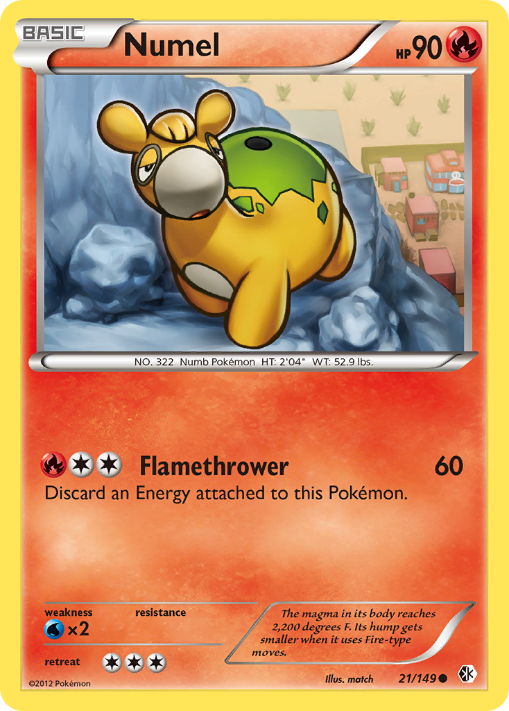 Numel (21/149) [Black & White: Boundaries Crossed] | Card Merchant Takapuna