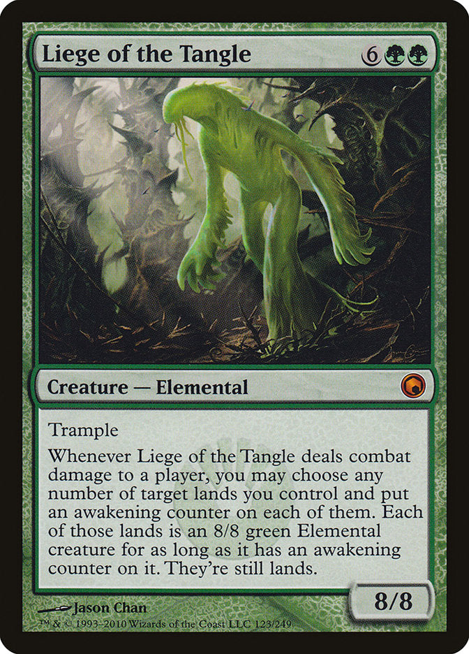 Liege of the Tangle [Scars of Mirrodin] | Card Merchant Takapuna