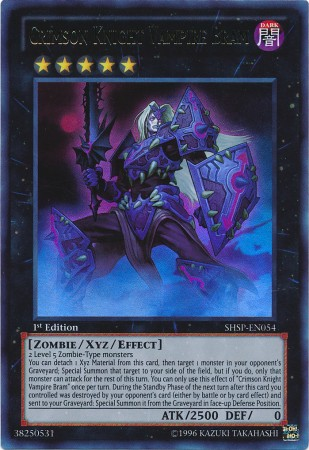 Crimson Knight Vampire Bram [SHSP-EN054] Ultra Rare | Card Merchant Takapuna