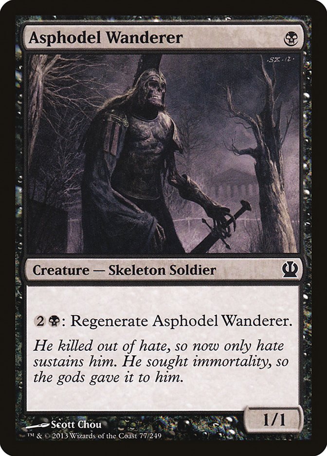 Asphodel Wanderer [Theros] | Card Merchant Takapuna