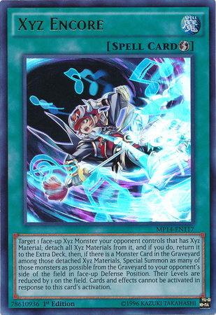 Xyz Encore [MP14-EN117] Ultra Rare | Card Merchant Takapuna