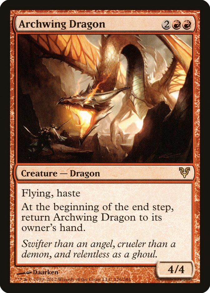 Archwing Dragon [Avacyn Restored] | Card Merchant Takapuna