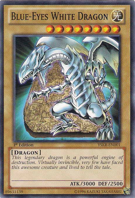 Blue-Eyes White Dragon [YSKR-EN001] Common | Card Merchant Takapuna