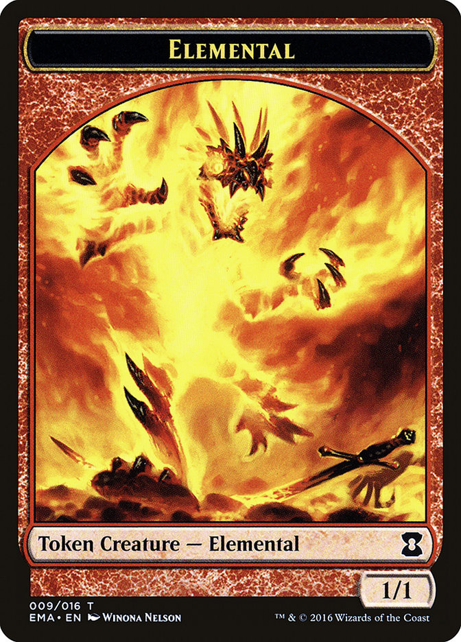 Elemental Token (009/016) [Eternal Masters Tokens] | Card Merchant Takapuna