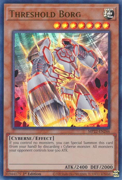 Threshold Borg [MP22-EN246] Ultra Rare | Card Merchant Takapuna