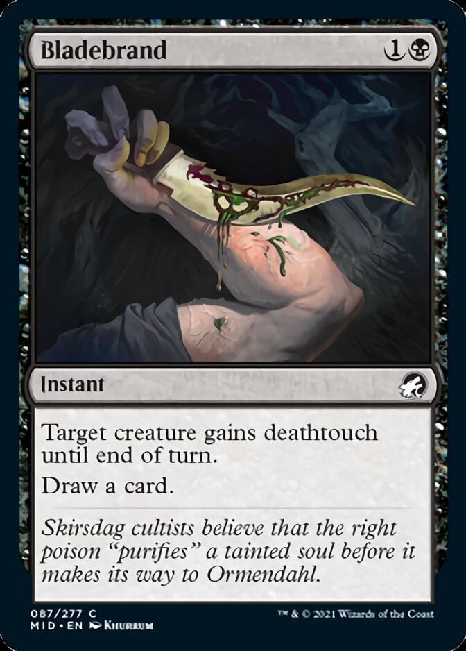 Bladebrand [Innistrad: Midnight Hunt] | Card Merchant Takapuna