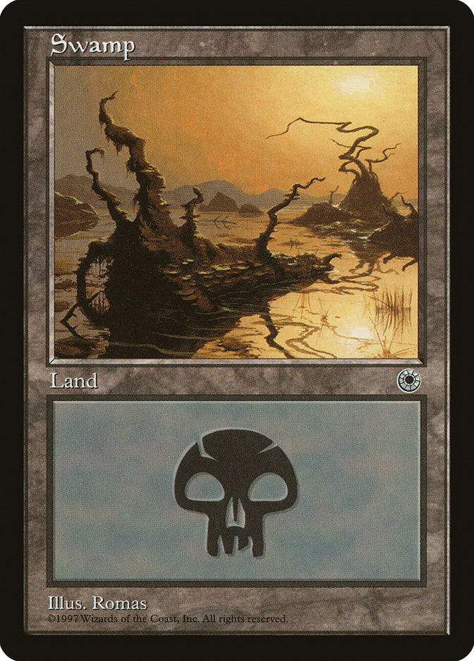 Swamp (Sun Top Right) [Portal] | Card Merchant Takapuna