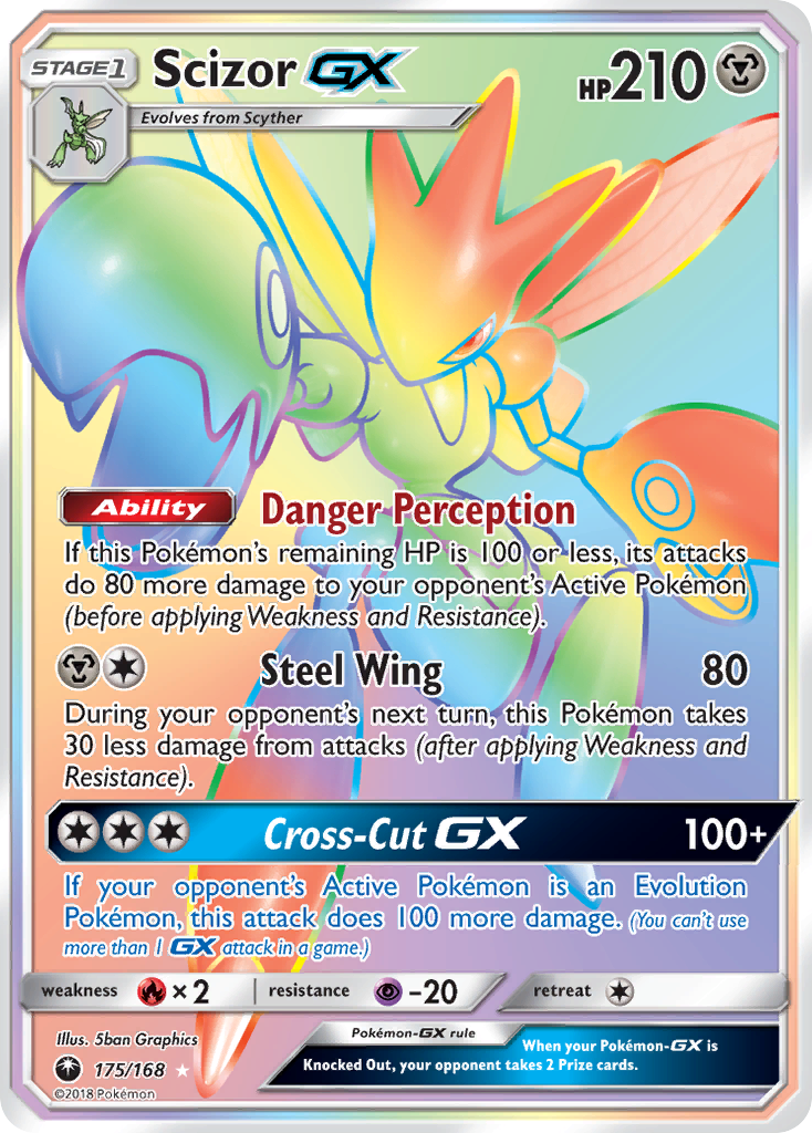 Scizor GX (175/168) [Sun & Moon: Celestial Storm] | Card Merchant Takapuna