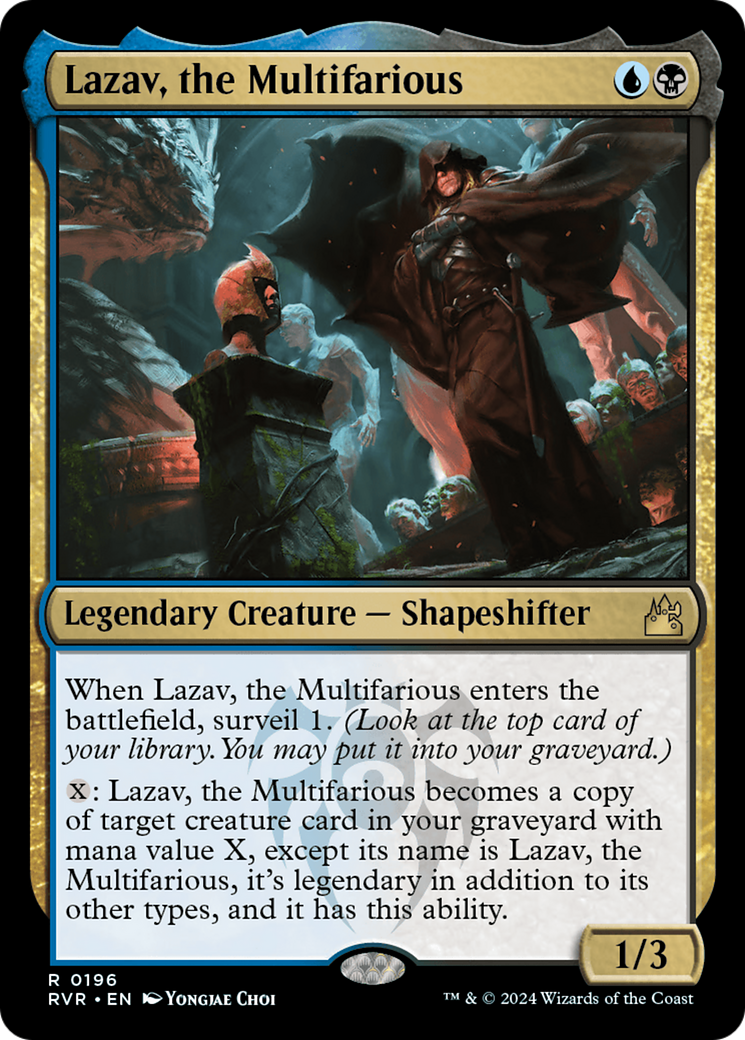 Lazav, the Multifarious [Ravnica Remastered] | Card Merchant Takapuna