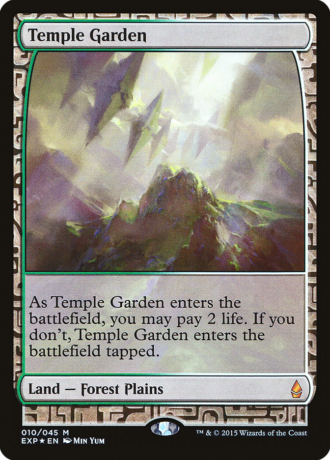 Temple Garden [Zendikar Expeditions] | Card Merchant Takapuna