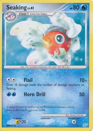 Seaking (7/12) [Diamond & Pearl: Trainer Kit - Manaphy] | Card Merchant Takapuna