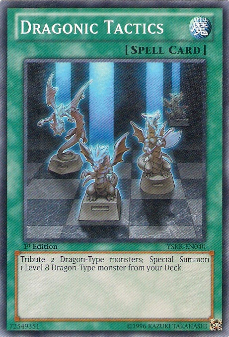 Dragonic Tactics [YSKR-EN040] Common | Card Merchant Takapuna